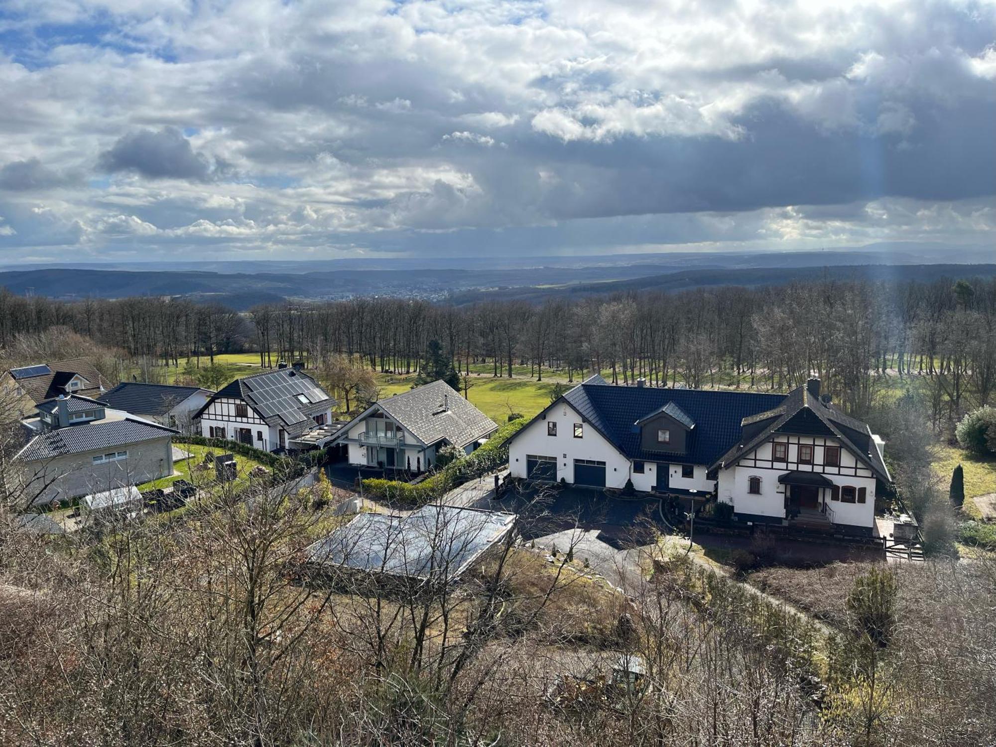 Wundervolle Aussicht in bester Lage auf Wolke7 Stromberg  Exterior foto